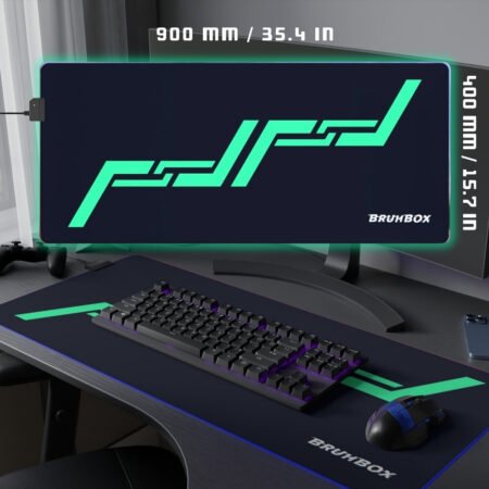 BruhBox CYBER - RGB Gaming Mouse Pad